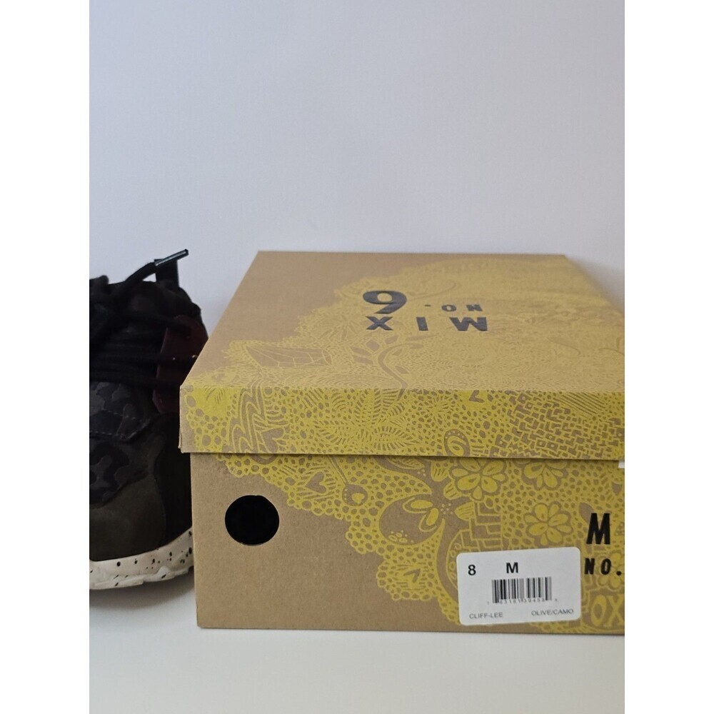 Mix No. 6 Cliff-Lee Chunky Platform Sneakers Olive Camo Womens Size 8 Sparkle - Picture 12 of 13